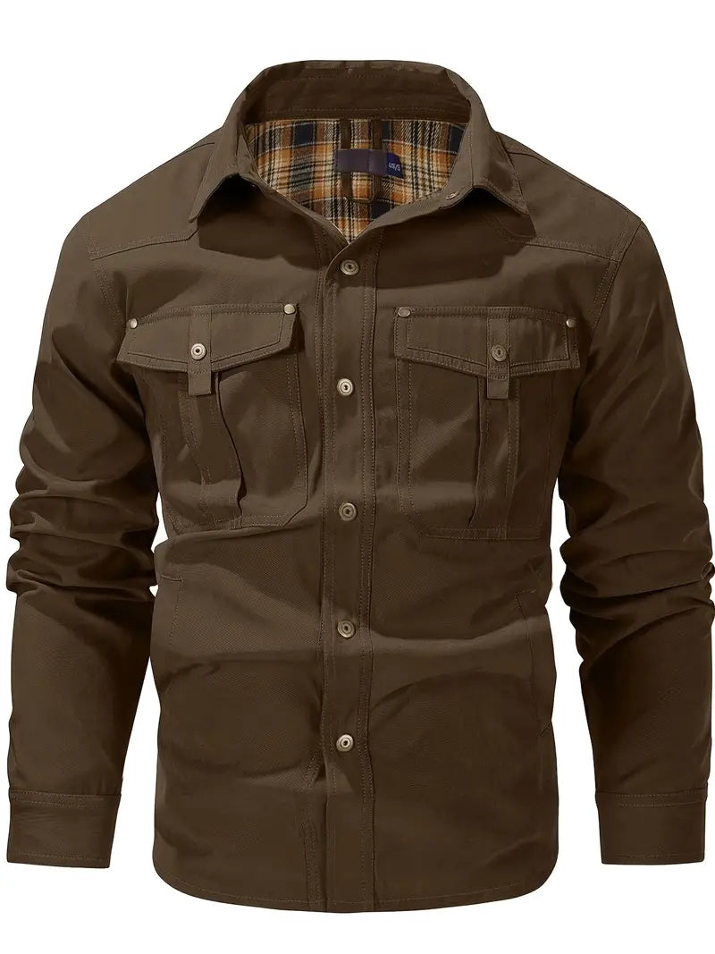 Veste de camionneur vintage pour hommes