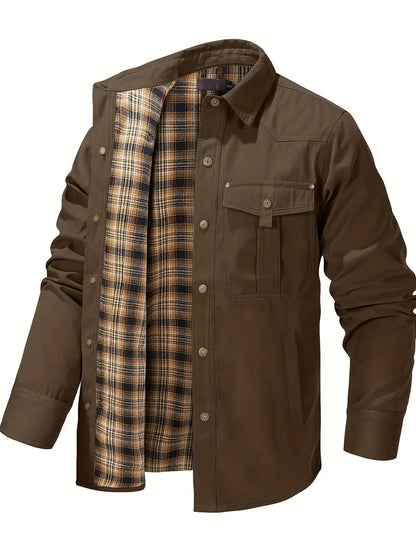 Veste de camionneur vintage pour hommes