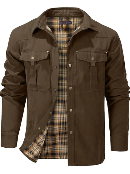 Veste de camionneur vintage pour hommes
