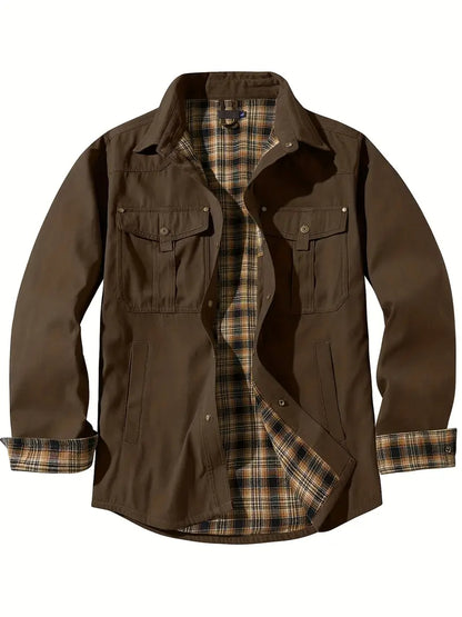 Veste de camionneur vintage pour hommes